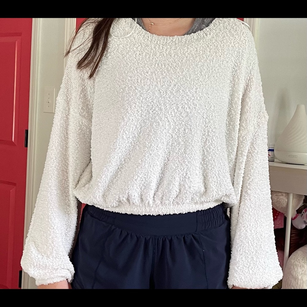 White sweater